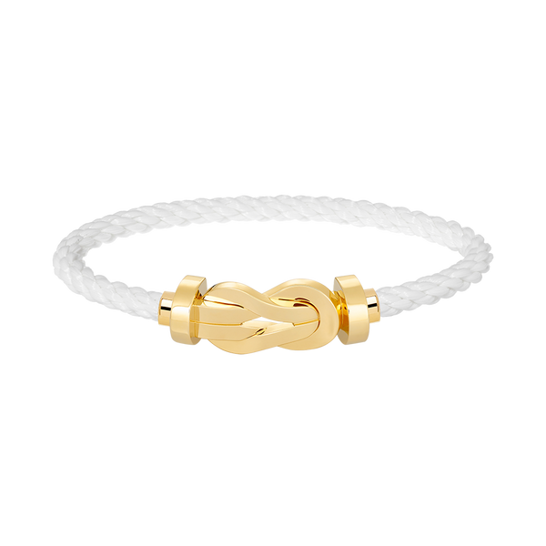 <CHIBA>CHANCE LARGE 8 FIGURE BUCKLE NO DIAMOND BRACELET GOLD