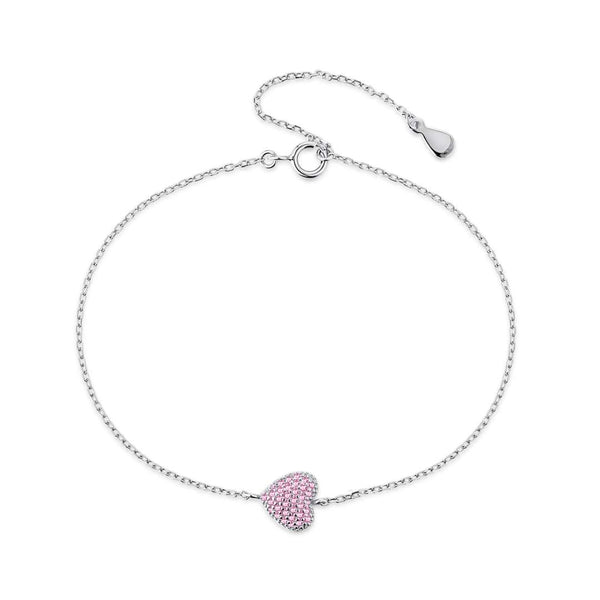 <CHIBA>Heart-Shaped Gentle and Versatile Bracelet