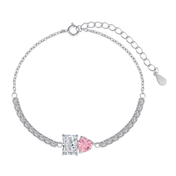 <CHIBA>Dazzling Unique Multi Shape Lover Bracelet
