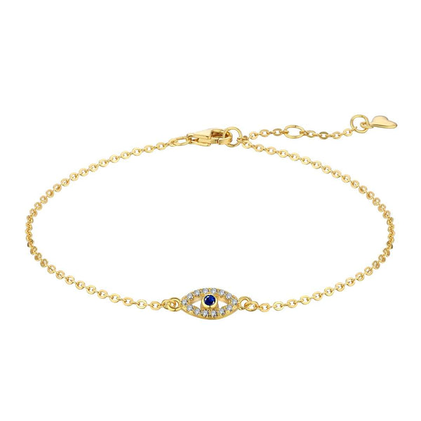 <CHIBA>Evil Eye Shape Necklace