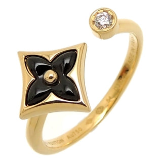 <CHIBA>STAR 1 DIAMOND OPEN RING ROSE GOLD