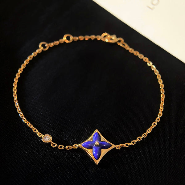 <CHIBA>COLOR STAR PINK GOLD DIAMOND BRACELET