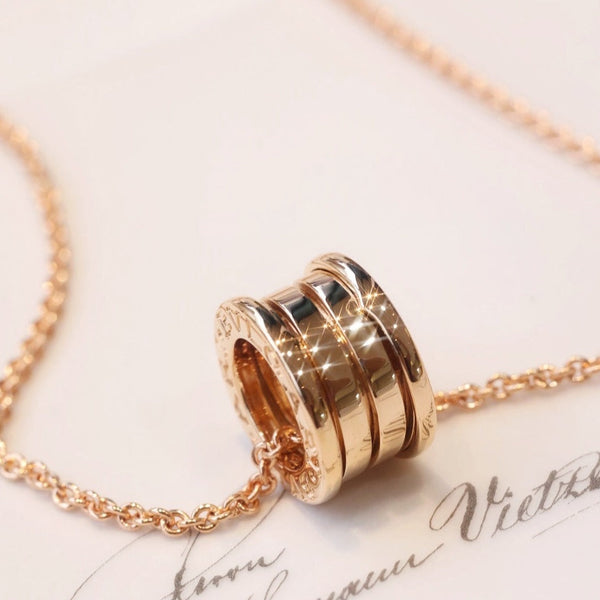 <CHIBA>ZERO 1 PINK GOLD NECKLACE