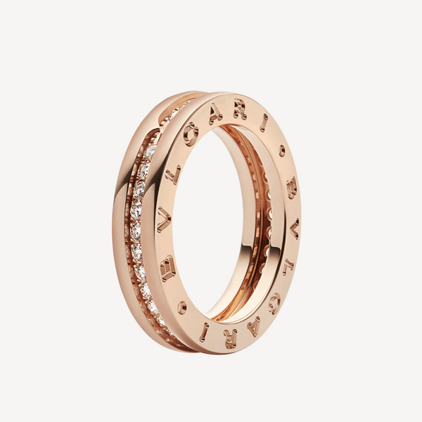 <CHIBA>ZERO 1 ONE-BAND PAVED DIAMONDS ON THE SPIRAL RING