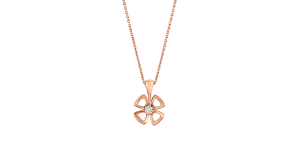 <CHIBA>FIOREVER NECKLACE DIAMOND CENTER