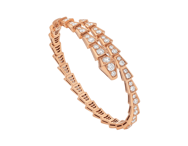 <CHIBA>SERPENTI BRACELET 6.8MM PINK GOLD DIAMOND
