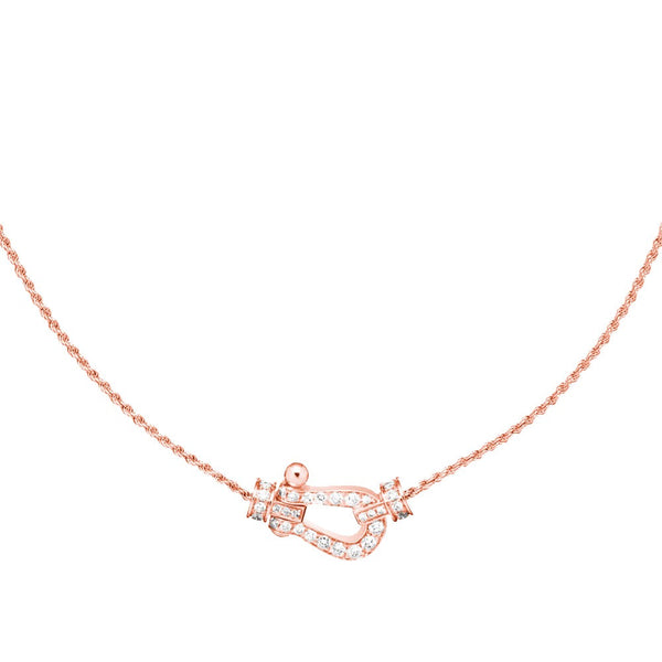 <CHIBA>FORCE 10 PINK GOLD DIAMOND NECKLACE