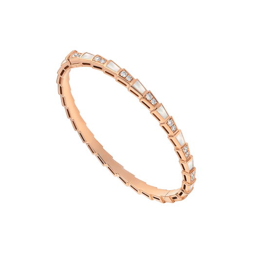 <CHIBA>SERPENTI BRACELET PINK GOLD MOP DIAMOND