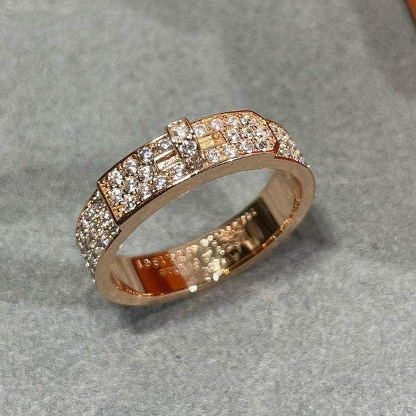 <CHIBA>KELLY PINK GOLD DIAMOND RING
