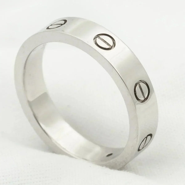 <CHIBA>LOVE RING 4MM 1 DIAMOND SILVER
