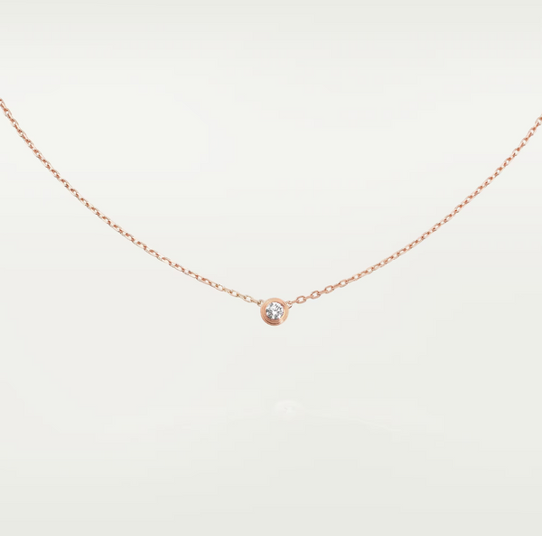 <CHIBA>DAMOUR DIAMOND NECKLACE