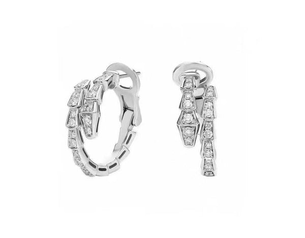 <CHIBA>SERPENTI EARRINGS DIAMOND