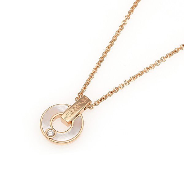 <CHIBA>GARI NECKLACE PINK GOLD MOP