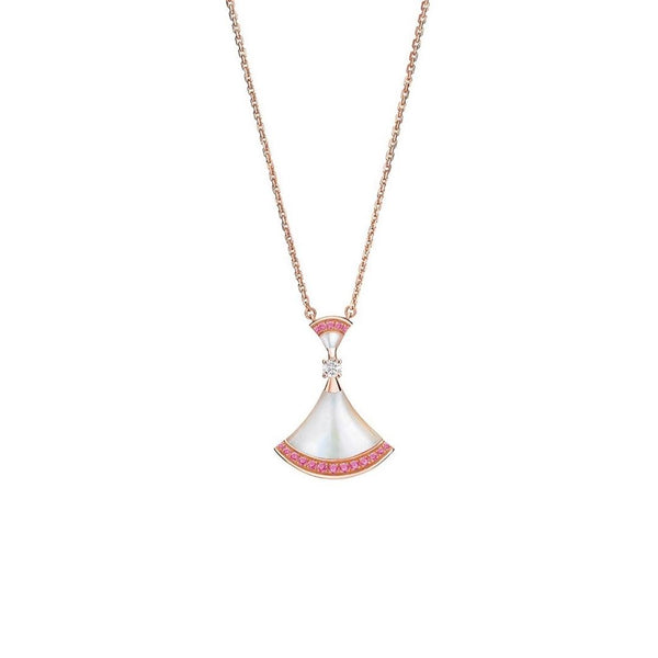 <CHIBA>DREAM NECKLACE MOP PINK DIAMOND