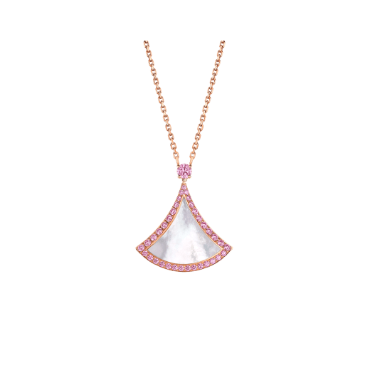 <CHIBA>DREAM NECKLACE MOP DIAMOND PINK