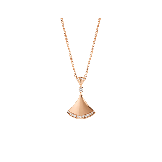 <CHIBA>DREAM NECKLACE PINK GOLD DIAMOND