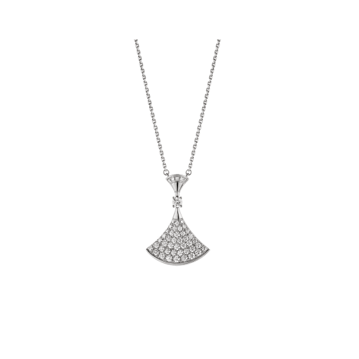 <CHIBA>DREAM NECKLACE SILVER FULL DIAMOND