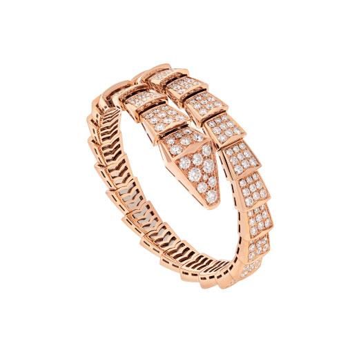 <CHIBA>SERPENTI BRACELET 8MM PINK GOLD DIAMOND