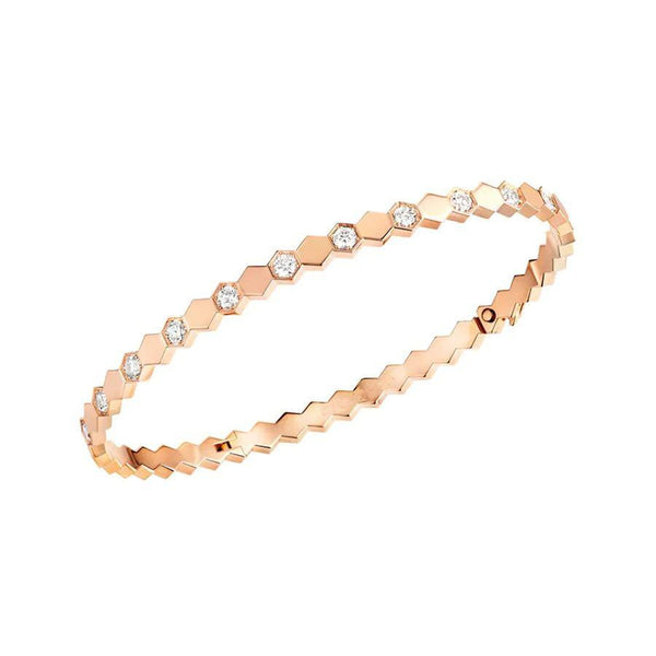 <CHIBA>BEE LOVE PINK GOLD DIAMOND BRACELET