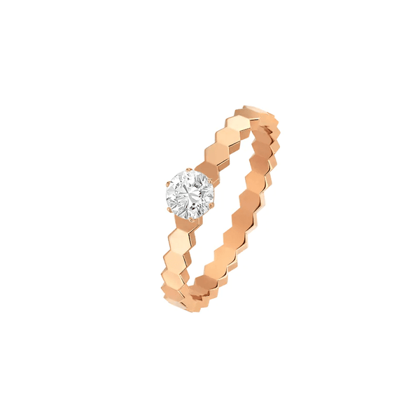 <CHIBA>BEE LOVE RING PINK GOLD 1 DIAMOND