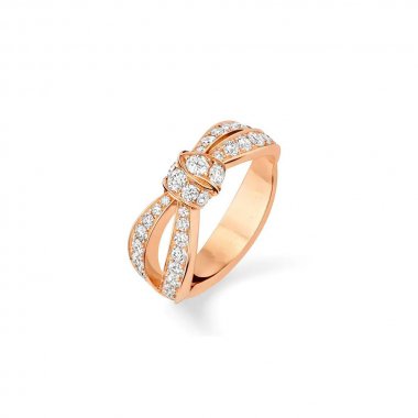 <CHIBA>LIENS ROSE GOLD DIAMOND RING