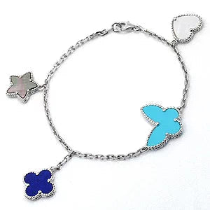 <CHIBA>LUCKY SPRING BRACELET 4 MOTIF
