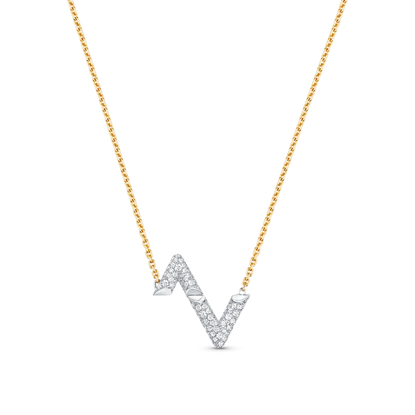<CHIBA>VOLT SILVER DIAMOND PEDANT NECKLACE