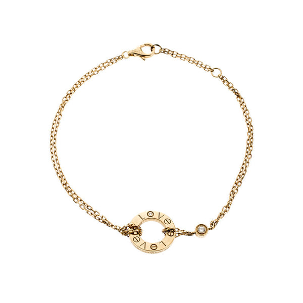 <CHIBA>LOVE BRACELET 2 DIAMOND