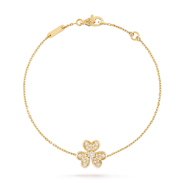 <CHIBA>FRIVOLE GOLD FLOWER DIAMOND BRACELET