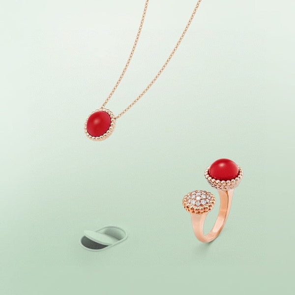 <CHIBA>PERLEE COULEURS DIAMOND ROSE GOLD BETWEEN THE FINGER RING