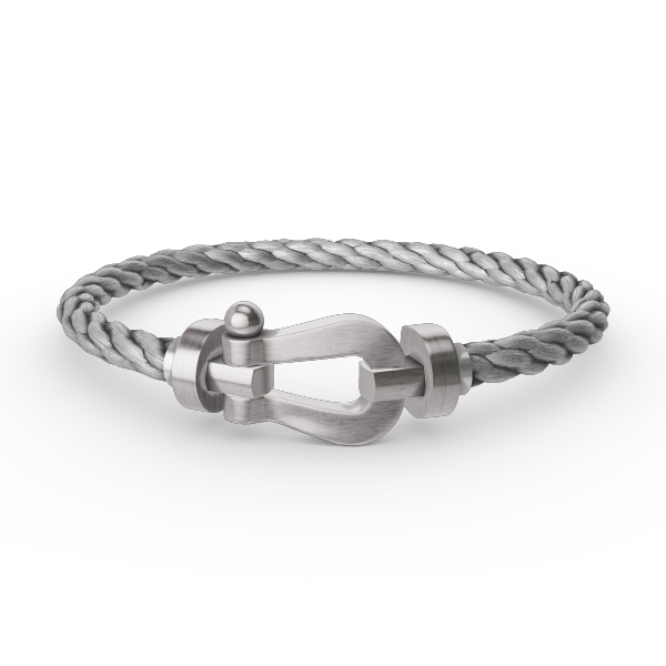 <CHIBA>FORCE LARGE HORSESHOE NO DIAMOND BRACELET SILVER